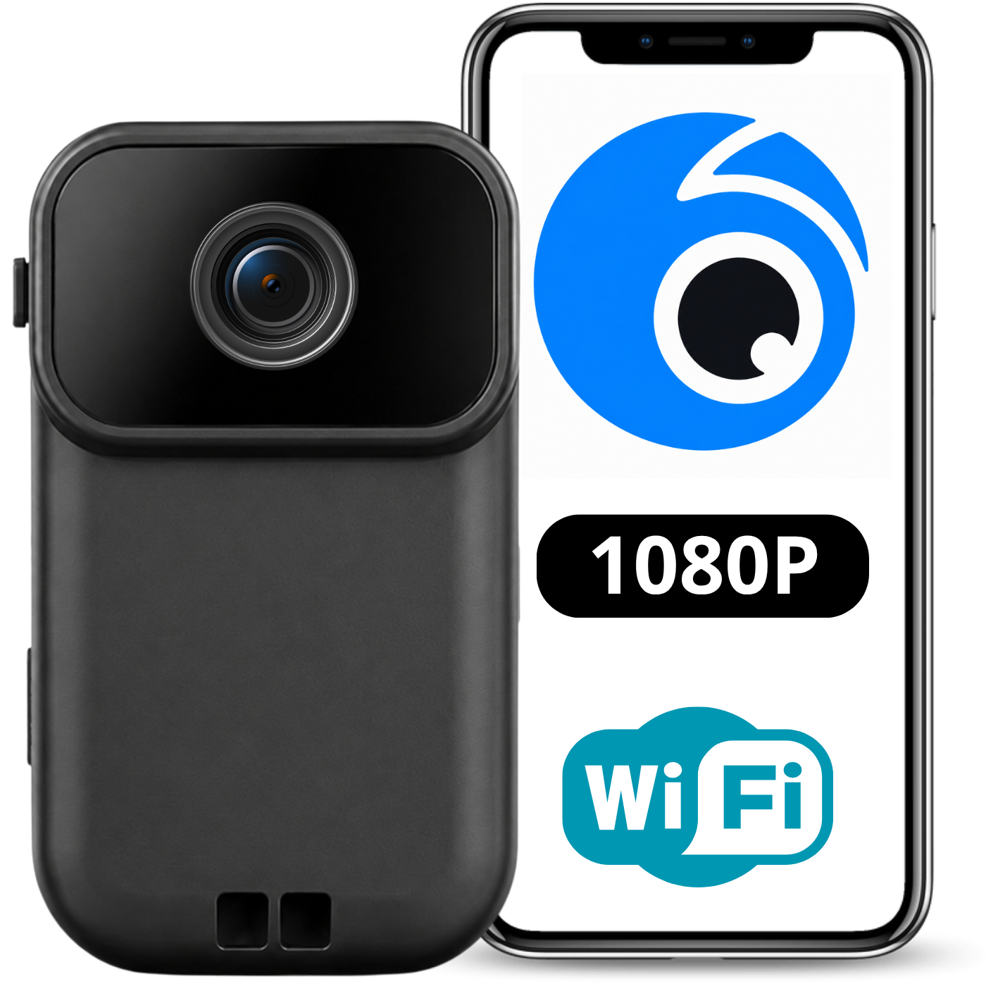 Mini kamera przenośna osobista MD39 WiFi