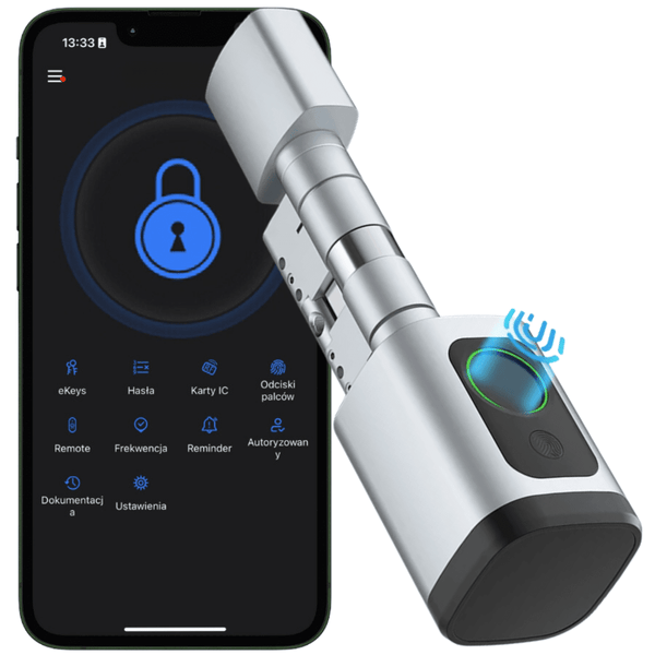 Zamek elektroniczny wkładka V1 TTLock Silver
