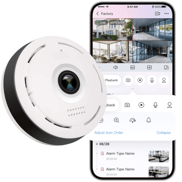 Mini kamera WiFi A8S