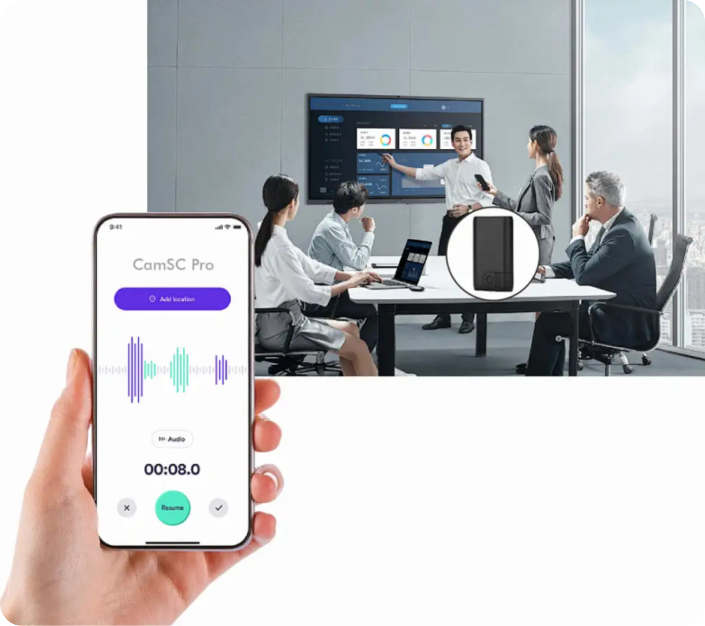 WiFi Voice Recorder EL-AR06 