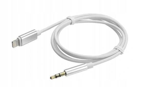 Kabel Aux mini jack 3.5mm do iPhone Lightning 1m - Spreest