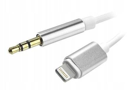 Kabel Aux mini jack 3.5mm do iPhone Lightning 1m - Spreest