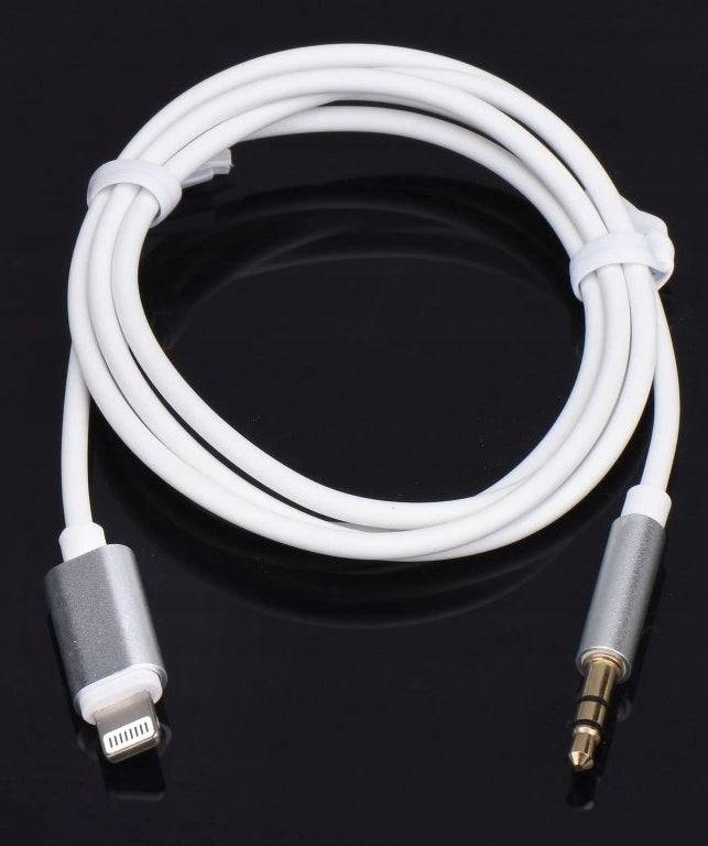 Kabel Aux mini jack 3.5mm do iPhone Lightning 1m - Spreest