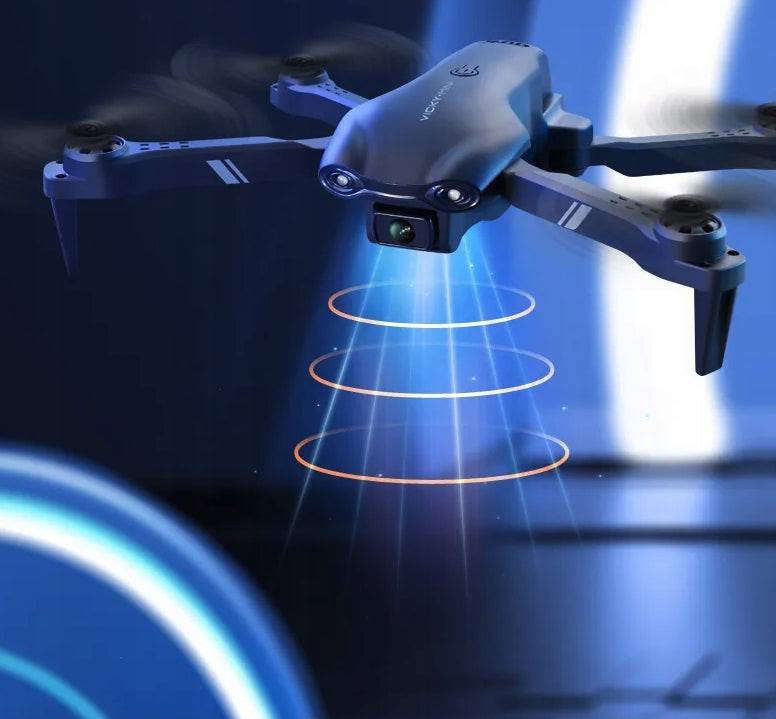 DRON 2 KAMERY 4K WIFI ZABAWKA ZDALNIE STEROWANY 360° ZAWIS BEZ POZWOLENIA - Spreest