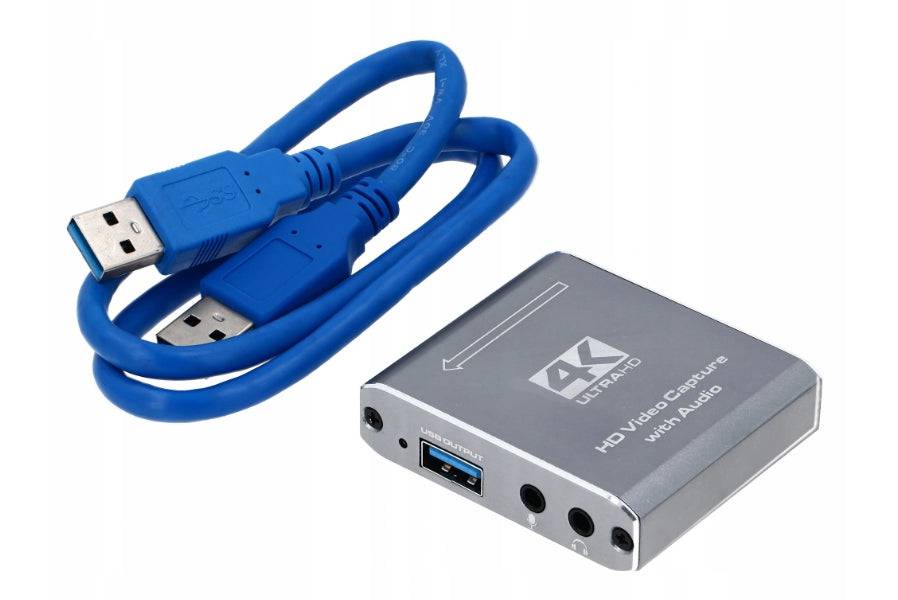 USB 3.0 - Grabber Nagrywarka Obrazu PC HDMI 4K OBS - Spreest