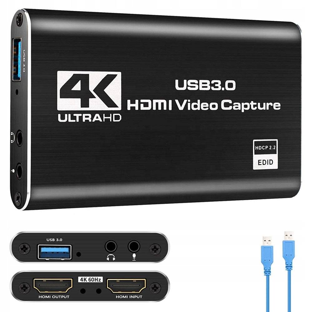 USB 3.0 - Grabber Nagrywarka Obrazu PC HDMI 4K OBS - Spreest