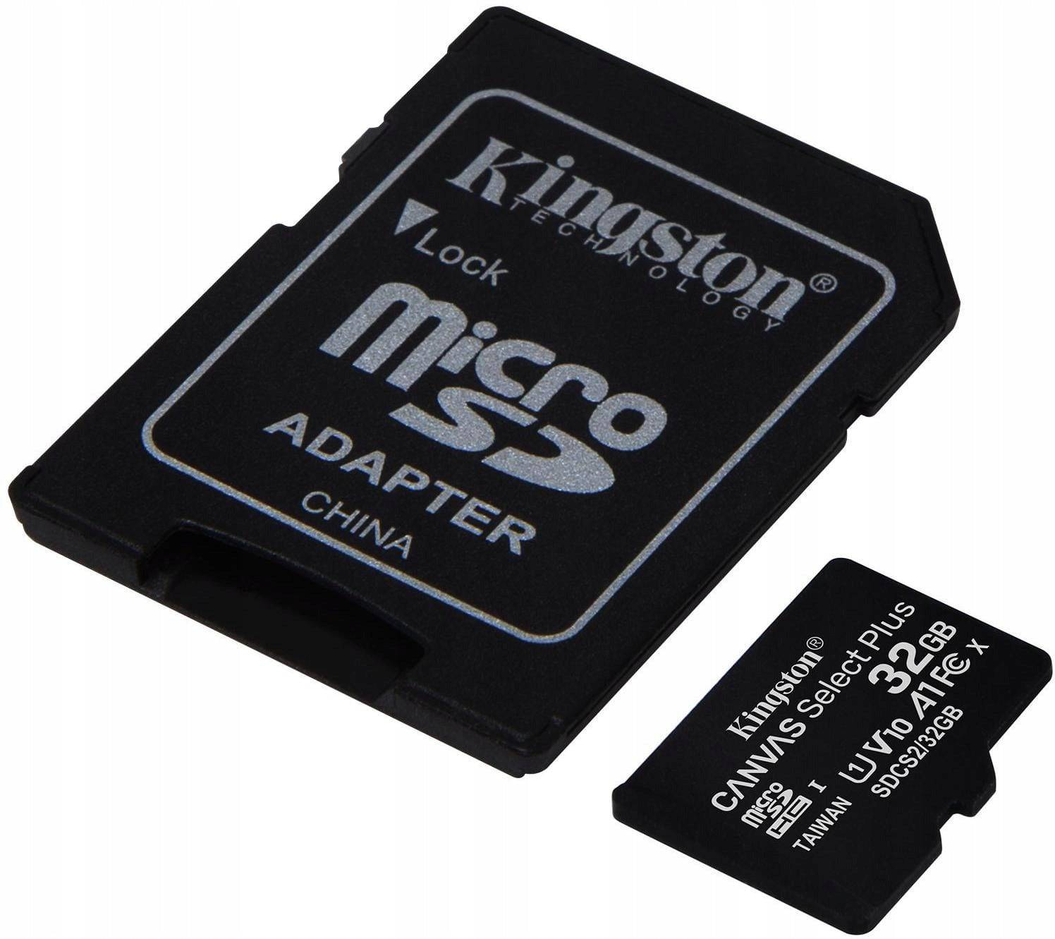 32GB KARTA PAMIĘCI MICRO SDHC KINGSTON ADAPTER SD - Spreest