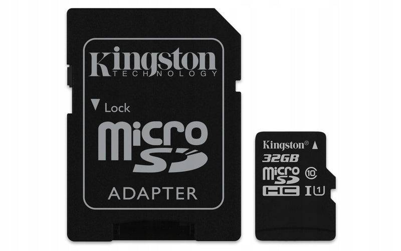 32GB KARTA PAMIĘCI MICRO SDHC KINGSTON ADAPTER SD - Spreest